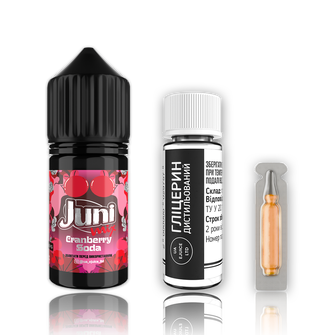 Набор Juni Mix Cranberry Soda (Клюквенная содовая) 30мл 65мг