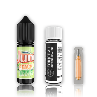 Набір Juni SLT Peach Apple (Персик Яблуко) 15мл 50мг