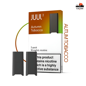 Картриджі Juul 2 Autum Tobacco (Осінній тютюн) 18 мг (1.8%)