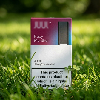 Картриджі Juul 2 Ruby Menthol (Рубіновий ментол) 18 мг (1.8%)