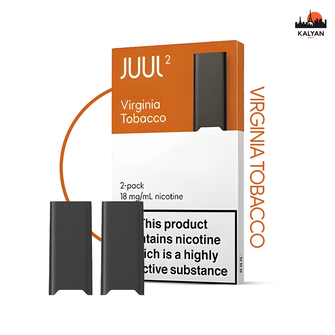 Картриджі Juul 2 Virginia Tobacco (Тютюн Вірджинія) 18 мг (1.8%)