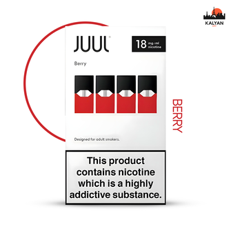 Картриджі Juul Berry (Ягоди) 18 мг (1.8%)