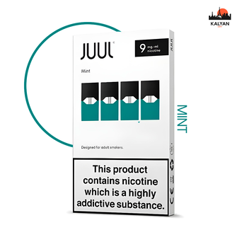 Картриджі Juul Mint (М'ята) 9 мг (0.9%)