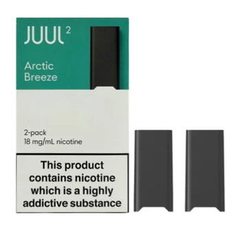 Картриджі Juul 2 Arctic Breeze (М'ятно-ментоловий) 18 мг (1.8%)