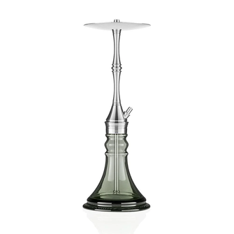 Кальян Adalya ATH L-Steel Dora Oniks (Сріблясто-чорний)