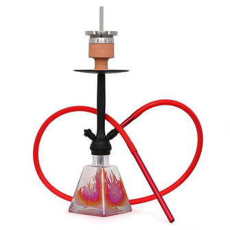 Кальян AMY Deluxe 038R I Need You висота 55 см на 1 персону (Червоний)