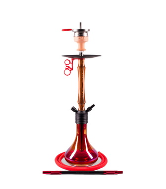 Кальян AMY Deluxe 083-01R Jungle червоний