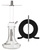 Кальян Aroma Steel Charlie Mini White (Білий)