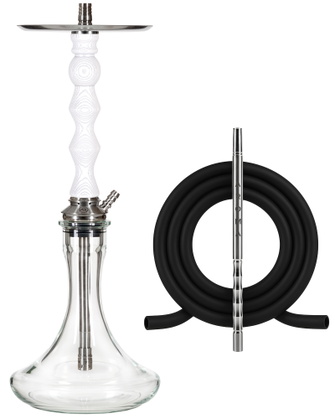 Кальян Aroma Steel Lima White (Білий)