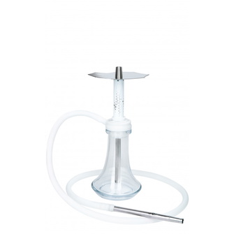 Кальян Embery Mini Mono Silver-Snow 3.1 (Білий)