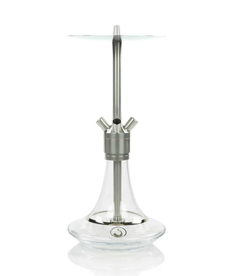 Кальян Steamulation Classic Platinum Clear (Сріблясто-прозорий)