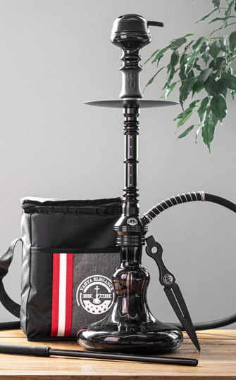 Кальян Yahya S200 Full Black Edition Blackberry (Чорний)