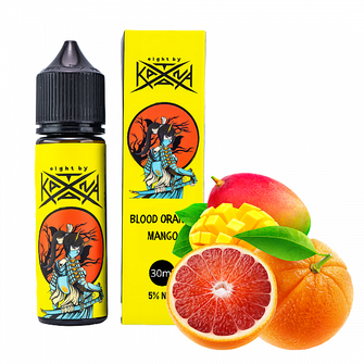 Сольова рідина Katana Blood Orange Mango (Червоний апельсин Манго) 30 мл 50 мг
