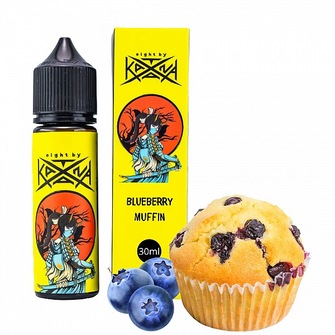 Сольова рідина Katana Blueberry Muffin (Чорничний мафін) 30 мл 50 мг
