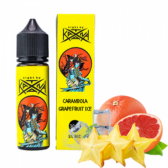 Сольова рідина Katana Carambola Grapefruit Ice (Карамболь Грейпфрут Лід) 30 мл 50 мг