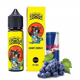 Сольова рідина Katana Grape Energy (Виноградний енергетик) 30 мл 50 мг