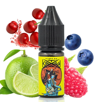 Сольова рідина Katana Cherry Blue Raspberry Lime (Вишня Блакитна малина Лайм) 10 мл 50 мг