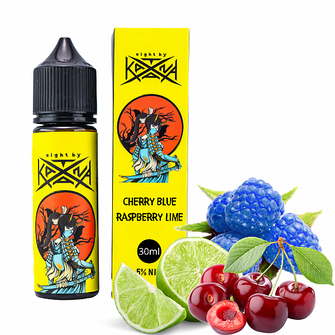 Сольова рідина Katana Cherry Blue Raspberry Lime (Вишня Блакитна малина Лайм) 30 мл 50 мг