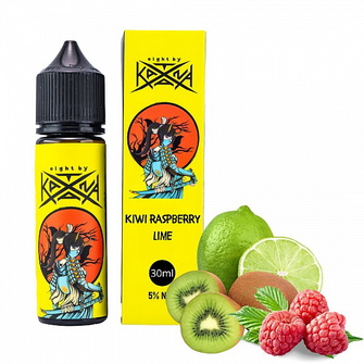 Сольова рідина Katana Kiwi Raspberry Lime (Ківі Малина Лайм) 30 мл 50 мг