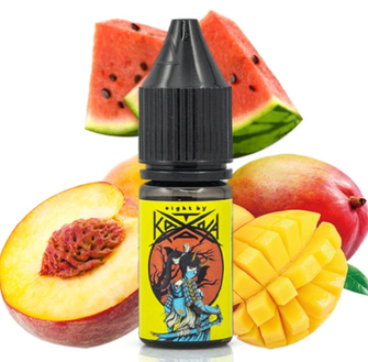 Сольова рідина Katana Mango Peach Watermelon (Манго Персик Кавун) 10 мл 50 мг