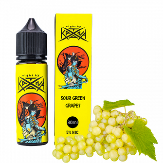 Сольова рідина Katana Sour Green Grapes (Кислий зелений виноград) 30 мл 50 мг