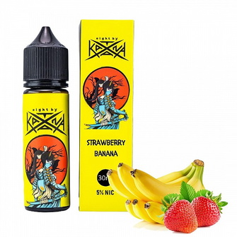 Солевая жидкость Katana Strawberry Banana (Клубника Банан) 30 мл 50 мг