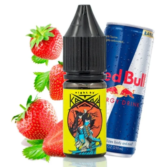 Сольова рідина Katana Strawberry Energy (Полуниця Енергетик) 10 мл 50 мг