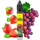 Сольова рідина Katana Strawberry Grape (Полуниця Виноград) 30 мл 50 мг