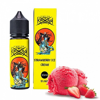 Сольова рідина Katana Strawberry Ice Cream (Полуничне морозиво) 30 мл 50 мг
