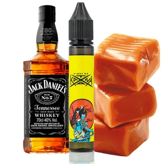 Сольова рідина Katana Whiskey Caramel (Віскі Карамель) 30 мл 50 мг