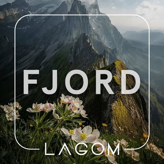 Тютюн Lagom Main Fjord (Альпійські трави) 200г