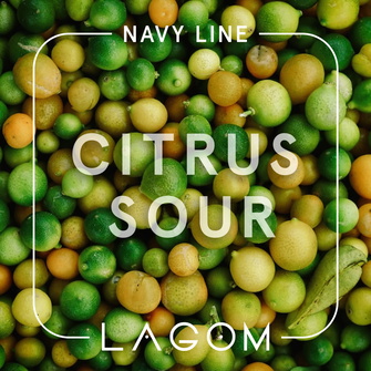 Тютюн Lagom Navy Citrus Sour (Лайм Лимон) 200г