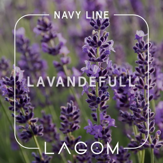 Тютюн Lagom Navy Lavandefull (Лаванда) 200г