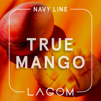 Тютюн Lagom Navy True Mango (Стигле манго) 200г