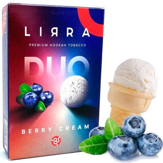 Тютюн Lirra Berry Cream (Ягода Крем) 50г