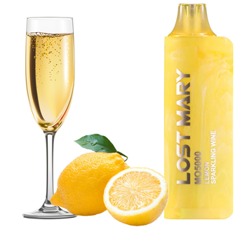 Lost Mary MO5000 Lemon Sparkling Wine (Лимонне ігристе вино)