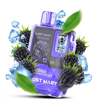 Lost Mary OS12000 Blackberry Ice (Ожина Лід)