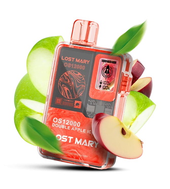 Lost Mary OS12000 Double Apple Ice (Подвійне яблуко Лід)