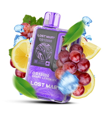 Lost Mary OS12000 Grape Lemon Ice (Виноград Лимон Лід)