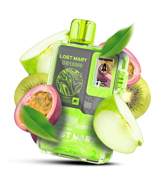 Lost Mary OS12000 Green Apple Passion Fruit Kiwi (Зелене Яблуко Маракуйя Ківі)