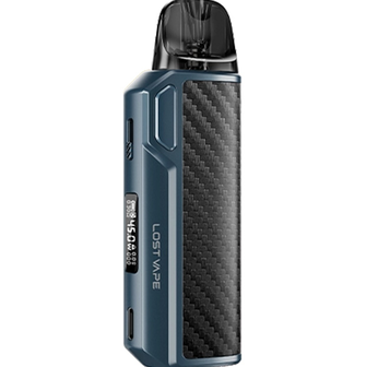Pod-система Lost Vape Thelema Elite DM45 Pod Kit Blue Carbon (Темно-синій)