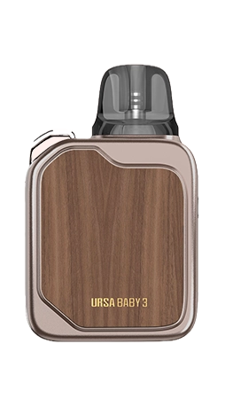 Pod-система Lost Vape Ursa Baby 3 Pod Kit Oak Wood (Коричнево-сірий)