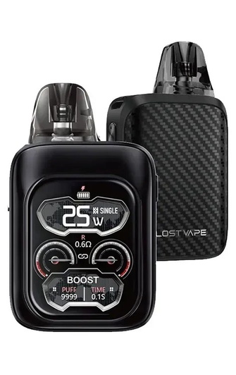 Pod-система Lost Vape Ursa Baby 3 Pro Pod Kit Black Carbon (Чорний карбон)