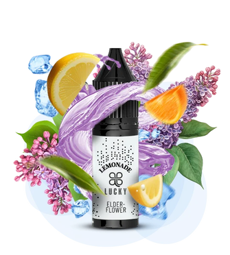 Сольова рідина Lucky Lemonade 15 мл 50 мг Elder-flower (Бузина)