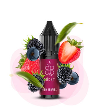 Сольова рідина Lucky 15 мл 50 мг Wild Berries (Дикі Ягоди)