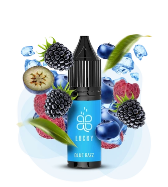Набор Lucky Blue Razz (Голубая Малина) 15 мл 65 мг