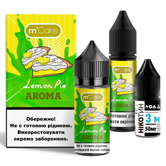 Набор Flavorlab M-Cake Lemon Pie (Лимонный пирог) 30 мл 50 мг