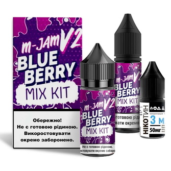 Набір Flavorlab M-JAM V2 Blueberry (Лохина) 30 мл 50 мг