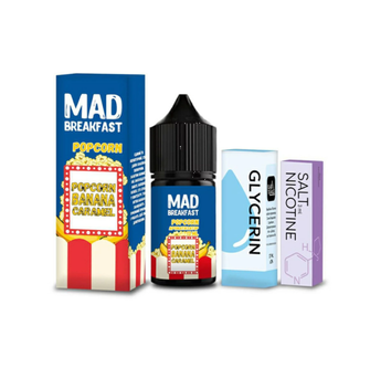 Набір Mad Breakfast Popcorn (Карамельно-банановий попкорн) 30 мл 50 мг