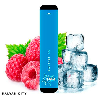 BARZ Акциз Blue Raspberry 300 puff (Голубая Малина)